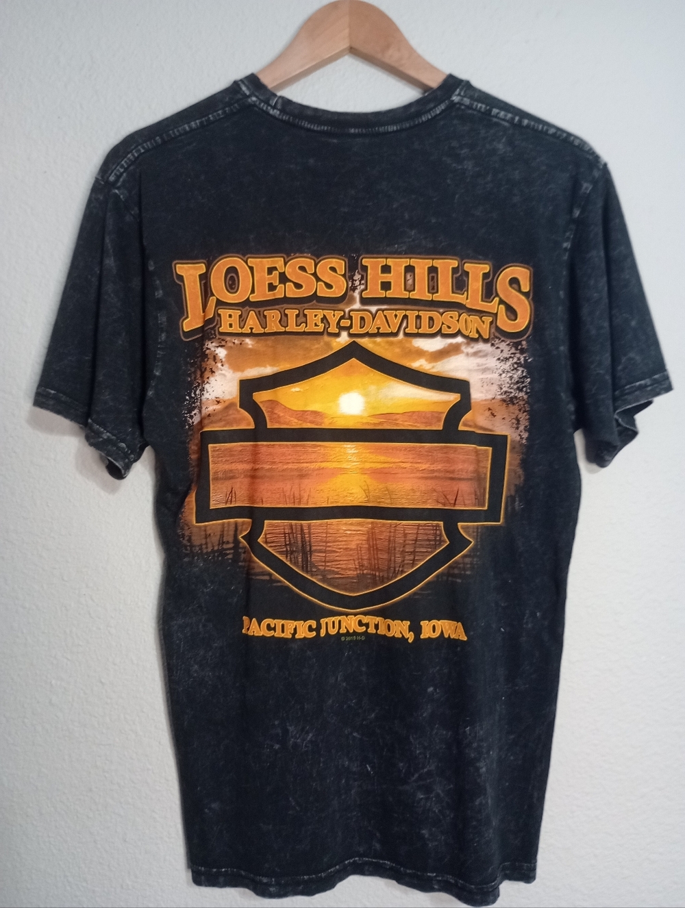 Harley Davidson Loess Hills Pacific Junction Iowa Tee
